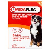 RidaFlea Spot On for Extra Large Dogs - 3 pipettes
